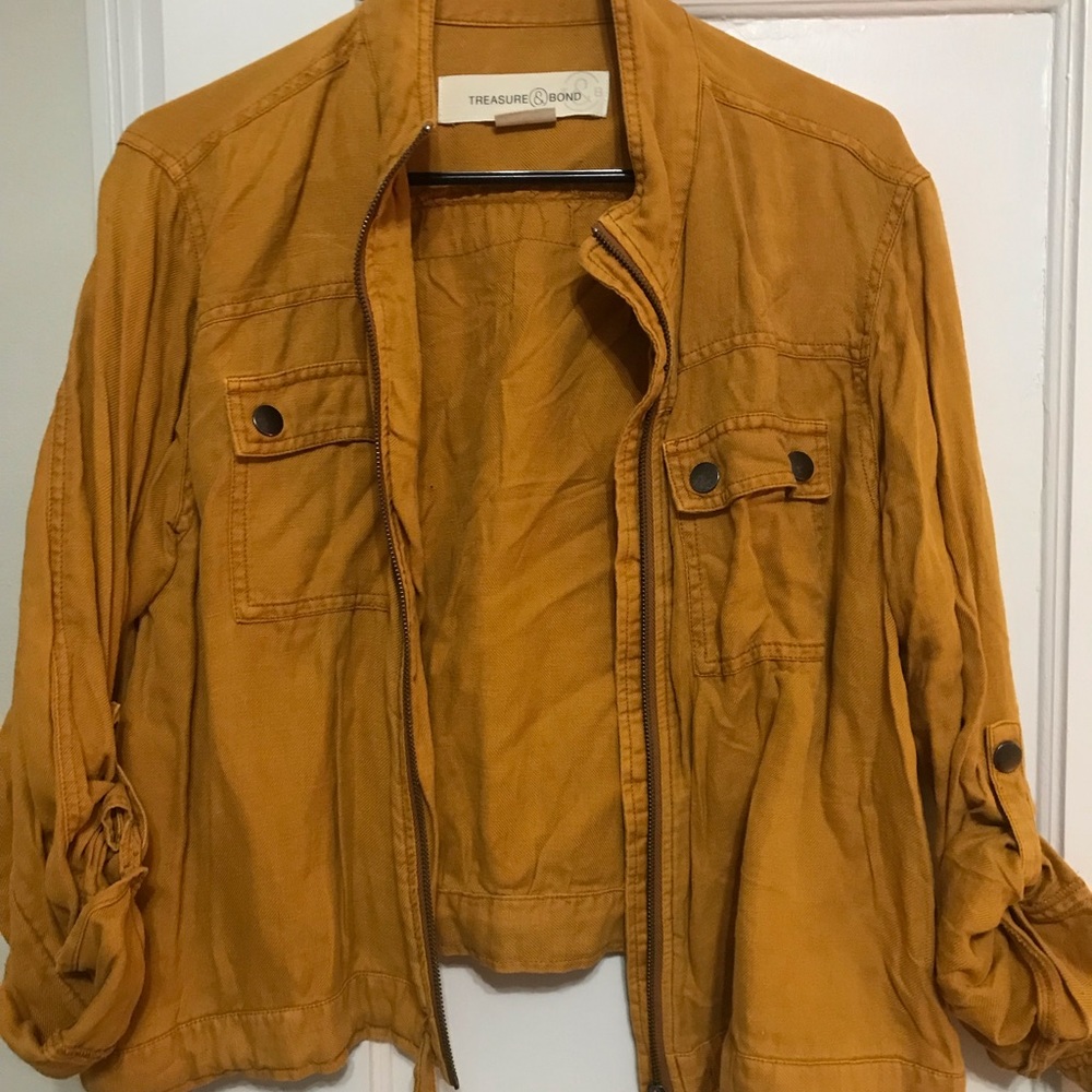 Treasure Bond Mustard Yellow Jacket